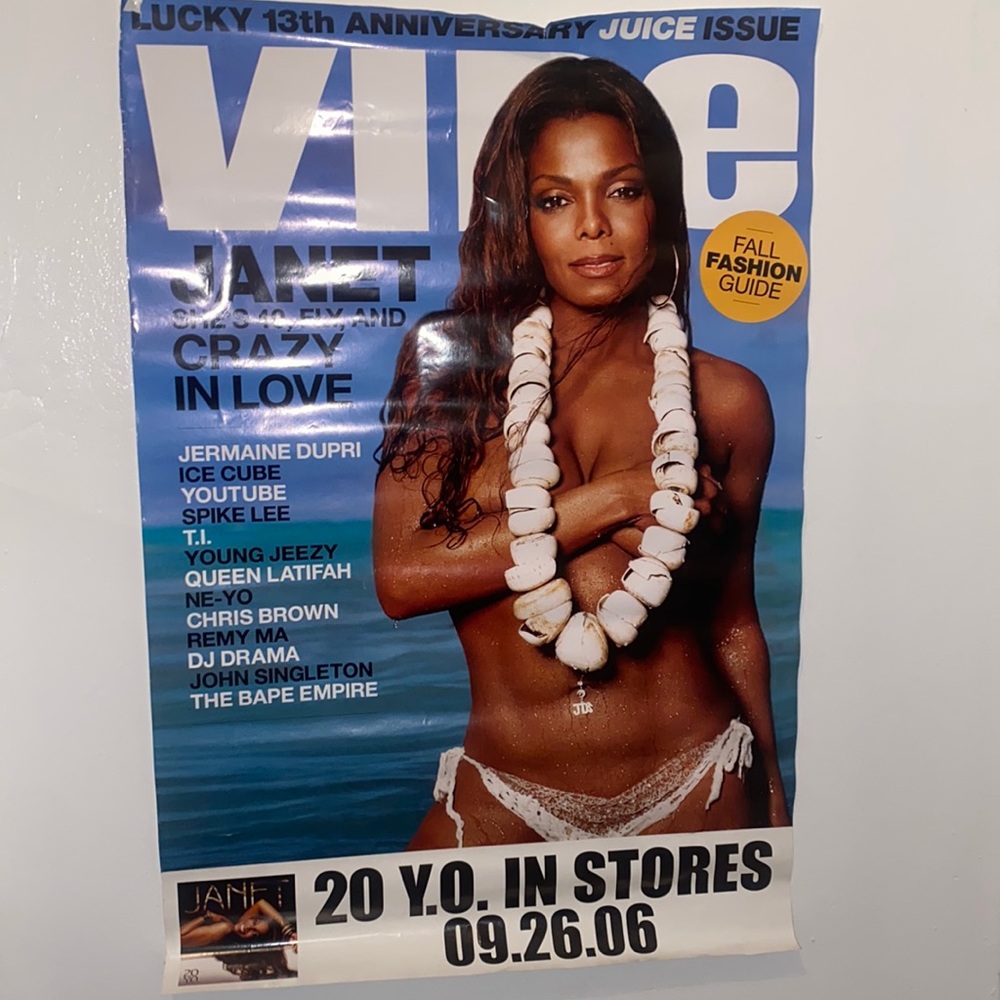 Y2K - 2006 Janet Jackson Poster